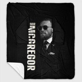 Плед с рукавами с принтом Конор МакГрегор в Ухте, 100% полиэстер | Закругленные углы, все края обработаны. Ткань не мнется и не растягивается. Размер 170*145 | conor | mcgregor | mma | ufc | бои | конор | макгрегор | нурмагомедов | спорт | хабиб