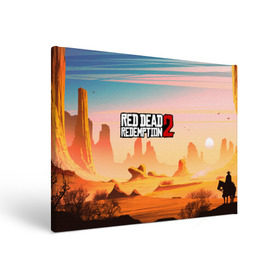 Холст прямоугольный с принтом Red Dead Redemption в Ухте, 100% ПВХ |  | game | red dead | red dead redemption 2 | redemption 2 | rockstar games | бандиты | дикий запад | игры | ковбои | оружие