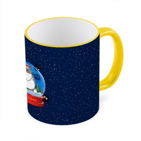 Кружка 3D с принтом Totoro Smowball в Ухте, керамика | ёмкость 330 мл | 