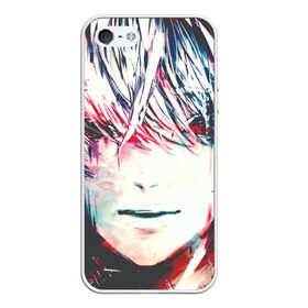 Чехол для iPhone 5/5S матовый Kaneki Ken Tokyo Ghoul: в Ухте, Силикон | Область печати: задняя сторона чехла, без боковых панелей | centipede | dragon | eyepatch | ken kaneki | one eyed king | the black reaper | tokyo ghoul | tokyo kushu | toukyou ghoul | toukyou kushu | кэн канэки | токийский гуль | токийский монстр