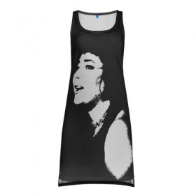 Платье-майка 3D Лолита: в Ухте, 100% полиэстер | полуприлегающий силуэт, широкие бретели, круглый вырез горловины, удлиненный подол сзади. |