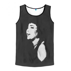 Мужская майка 3D с принтом Лолита в Ухте, 100% полиэстер | круглая горловина, приталенный силуэт, длина до линии бедра. Пройма и горловина окантованы тонкой бейкой | 