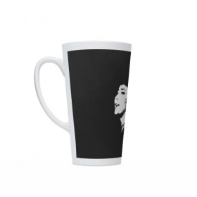 Кружка Латте Лолита: в Ухте, Белая керамика | Объем 480 мл; Высота 150 мм; Диаметр 90 мм |