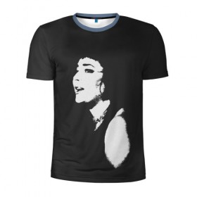 Мужская футболка 3D спортивная Лолита: в Ухте, 100% полиэстер с улучшенными характеристиками | приталенный силуэт, круглая горловина, широкие плечи, сужается к линии бедра |