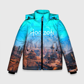 Зимняя куртка для мальчиков 3D с принтом HORIZON ZERO DAWN в Ухте, ткань верха — 100% полиэстер; подклад — 100% полиэстер, утеплитель — 100% полиэстер | длина ниже бедра, удлиненная спинка, воротник стойка и отстегивающийся капюшон. Есть боковые карманы с листочкой на кнопках, утяжки по низу изделия и внутренний карман на молнии. 

Предусмотрены светоотражающий принт на спинке, радужный светоотражающий элемент на пуллере молнии и на резинке для утяжки | aloy | game | horizon zero dawn | hunter | machine | mecha | robot | snow | spear | the frozen wilds | weapon | игры | постапокалипсис | роботы | фентези | элой
