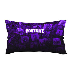 Подушка 3D антистресс с принтом FORTNITE в Ухте, наволочка — 100% полиэстер, наполнитель — вспененный полистирол | состоит из подушки и наволочки на молнии | 2019 | armor | armour | cybersport | esport | fortnite | game | llama | logo | броня | игра | киберспорт | лама | симулятор строительства | строительство | фиолетовый | фирменные цвета | фортнайт