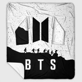 Плед с рукавами с принтом РЮКЗАК BTS в Ухте, 100% полиэстер | Закругленные углы, все края обработаны. Ткань не мнется и не растягивается. Размер 170*145 | Тематика изображения на принте: bt21 | bts | bts army | bts star | bts stickers | j hope | jimin | jin | jungkook | k pop | rap monster | rapmon | space | suga | v | бтс | бтс звезды | корея | космос | стикеры bts
