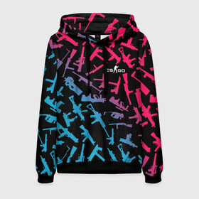 Мужская толстовка 3D с принтом CSGO - Weapons в Ухте, 100% полиэстер | двухслойный капюшон со шнурком для регулировки, мягкие манжеты на рукавах и по низу толстовки, спереди карман-кенгуру с мягким внутренним слоем. | Тематика изображения на принте: asiimov | beast | counter | counter strike | counterstrike | cs go | cs:go | csgo | global | hyper | hyperbeast | offensive | strike | азимов | гоу | контер | контр | контра | контрстрайк | страйк | сы пщ