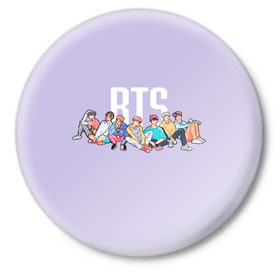 Значок с принтом BTS в Ухте,  металл | круглая форма, металлическая застежка в виде булавки | army | bangtan | beyond | boys | bts | j hope | jimin | jin | jungkook | k pop | rm | scene | suga | the | v | армия | арэма | бтс | ви | джей хоупа | сюги | чимина | чина | чонгука