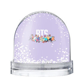 Снежный шар BTS: в Ухте, Пластик | Изображение внутри шара печатается на глянцевой фотобумаге с двух сторон | army | bangtan | beyond | boys | bts | j hope | jimin | jin | jungkook | k pop | rm | scene | suga | the | v | армия | арэма | бтс | ви | джей хоупа | сюги | чимина | чина | чонгука