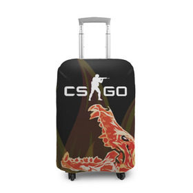 Чехол для чемодана 3D с принтом CS:GO - Howl в Ухте, 86% полиэфир, 14% спандекс | двустороннее нанесение принта, прорези для ручек и колес | asiimov | beast | counter | counter strike | counterstrike | cs go | cs:go | csgo | fire | gentleman | global | howl | hyper | hyperbeast | offensive | strike | азимов | контер | контр | контра | контрстрайк | страйк | сы пщ