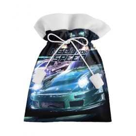 Подарочный 3D мешок с принтом Need for Speed в Ухте, 100% полиэстер | Размер: 29*39 см | need for speed | nfs | авто | вип | гонки | жажда скорости | класс | машины | симулятор | чемпион