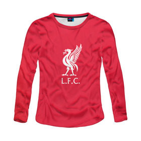 Женский лонгслив 3D с принтом FC Liverpool в Ухте, 100% полиэстер | длинные рукава, круглый вырез горловины, полуприлегающий силуэт | firmino | lfc | liverpool | liverpool fc | mane | shaqiri | ливерпуль | фирмино | фк | футбол | футбольный клуб англии | шакири