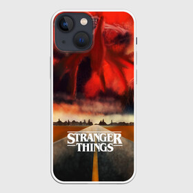 Чехол для iPhone 13 mini с принтом Очень странные дела в Ухте,  |  | finn wolfhard | gaten mataraz | millie bobby brown | natalia dyer | stranger things | winona ryder | вайнона райдер | милли бобби браун | оченнь странные дела | очень странные дела | странные события