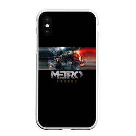 Чехол для iPhone XS Max матовый Metro Exodus: в Ухте, Силикон | Область печати: задняя сторона чехла, без боковых панелей | exodus | metro | metro exodus | playstation 4 | xbox one | ексодус | игра | игры | икс бокс | исход | метро | митро | плейстейшен | стрелялка | шутер | эксобус | эксодус