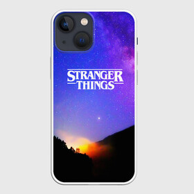 Чехол для iPhone 13 mini с принтом Очень странные дела в Ухте,  |  | finn wolfhard | gaten mataraz | millie bobby brown | natalia dyer | stranger things | winona ryder | вайнона райдер | милли бобби браун | оченнь странные дела | очень странные дела | странные события