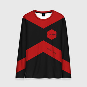 Мужской лонгслив 3D с принтом CS:GO - Danger Zone в Ухте, 100% полиэстер | длинные рукава, круглый вырез горловины, полуприлегающий силуэт | asiimov | beast | counter | counter strike | counterstrike | cs go | cs:go | csgo | danger | global | hyper | offensive | strike | zone | азимов | гоу | контер | контр | контра | контрстрайк | страйк | сы пщ