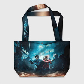 Пляжная сумка 3D Resident Evil 2: в Ухте, 100% полиэстер | застегивается на металлическую кнопку; внутренний карман застегивается на молнию. Стенки укреплены специальным мягким материалом, чтобы защитить содержимое от несильных ударов
 | 2 | biohazard | claire | evil | horror | raccoon | resident | survival | t virus | t вирус | выживание | зла | кеннеди | клэр | леон | обитель | раккун | редфилд | скотт | ужас