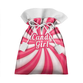 Подарочный 3D мешок с принтом Candy Girl в Ухте, 100% полиэстер | Размер: 29*39 см | вкусняшка | карамель | конфета | милый | няша | розовый | сладкая девочка | сладость