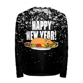 Мужской лонгслив 3D с принтом Happy New Year! в Ухте, 100% полиэстер | длинные рукава, круглый вырез горловины, полуприлегающий силуэт | 2019




  | food | happy new year | merry christmas | pig | еда | новый год | рождество | свинья