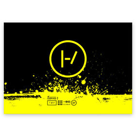 Поздравительная открытка с принтом Twenty One Pilots в Ухте, 100% бумага | плотность бумаги 280 г/м2, матовая, на обратной стороне линовка и место для марки
 | Тематика изображения на принте: 21 pilots | blurryface | top | trench | twenty one pilots | twentyonepilots | джош дан | тайлер джозеф