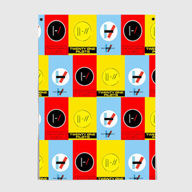 Постер Twenty One Pilots : в Ухте, 100% бумага
 | бумага, плотность 150 мг. Матовая, но за счет высокого коэффициента гладкости имеет небольшой блеск и дает на свету блики, но в отличии от глянцевой бумаги не покрыта лаком | heathens | one | pilots | twenty | джош дан | инди | ник томас | поп | рэп | тайлер джозеф | хип хоп | электропоп