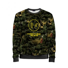 Детский свитшот 3D с принтом Twenty One Pilots в Ухте, 100% полиэстер | свободная посадка, прямой крой, мягкая тканевая резинка на рукавах и понизу свитшота | Тематика изображения на принте: dun | joseph | josh | joshua | one | pilots | top | trench | twenty | tyler | usa | william | дан | джозеф | джош | джошуа | пилоты | сша | тайлер | уильям