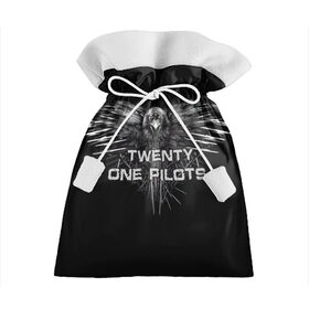 Подарочный 3D мешок с принтом Twenty One Pilots в Ухте, 100% полиэстер | Размер: 29*39 см | Тематика изображения на принте: heathens | one | pilots | twenty | джош дан | инди | ник томас | поп | рэп | тайлер джозеф | хип хоп | электропоп