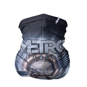 Бандана-труба 3D с принтом Metro Exodus в Ухте, 100% полиэстер, ткань с особыми свойствами — Activecool | плотность 150‒180 г/м2; хорошо тянется, но сохраняет форму | exodus | horror | metro | survival | исход | метро | мутация | оружия | стелс | шутер | экшен