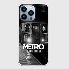 Чехол для iPhone 13 Pro METRO: в Ухте,  |  | ak47 | metro 2033 | metro exodus | апокалипсис | артем | глуховский | дорога | маски | ночь | оружие | поезд | противогаз | сталкеры