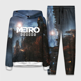 Женский костюм 3D (с толстовкой) METRO EXODUS: в Ухте,  |  | ak47 | metro 2033 | metro exodus | апокалипсис | артем | глуховский | дорога | маски | ночь | оружие | поезд | противогаз | сталкеры