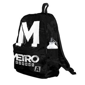 Рюкзак 3D РЮКЗАК METRO EXODUS: в Ухте, 100% полиэстер | лямки с регулируемой длиной, сверху петелька, чтобы рюкзак можно было повесить на вешалку. Основное отделение закрывается на молнию, как и внешний карман. Внутри два дополнительных кармана, один из которых закрывается на молнию. По бокам два дополнительных кармашка | exodus | horror | metro 2033 | metro exodus | survival | игры | исход | метро | метро 2035