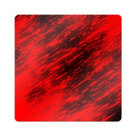 Магнит виниловый Квадрат с принтом RED FIRE STORM в Ухте, полимерный материал с магнитным слоем | размер 9*9 см, закругленные углы | bright | fire | heat | light | orange | wildfire | искры | огненный | огонь | оранжевый | пламя | пожар