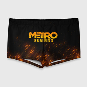 Мужские купальные плавки 3D METRO EXODUS: в Ухте, Полиэстер 85%, Спандекс 15% |  | exodus | horror | metro 2033 | metro exodus | survival | игры | исход | метро | метро 2035