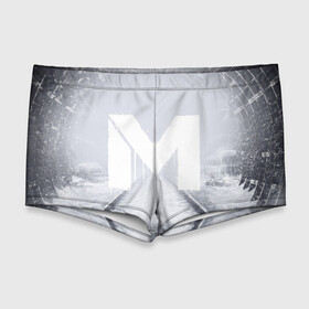 Мужские купальные плавки 3D METRO: в Ухте, Полиэстер 85%, Спандекс 15% |  | exodus | horror | metro 2033 | metro exodus | survival | игры | исход | метро | метро 2035