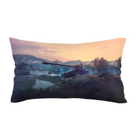 Подушка 3D антистресс Танки: в Ухте, наволочка — 100% полиэстер, наполнитель — вспененный полистирол | состоит из подушки и наволочки на молнии | battle | game | tank | tanks | war | wearpon | wot | бой | война | вот | игра | оружие | танк | танки