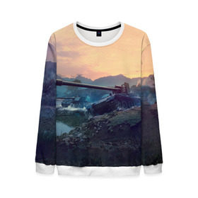 Мужской свитшот 3D Танки: в Ухте, 100% полиэстер с мягким внутренним слоем | круглый вырез горловины, мягкая резинка на манжетах и поясе, свободная посадка по фигуре | battle | game | tank | tanks | war | wearpon | wot | бой | война | вот | игра | оружие | танк | танки