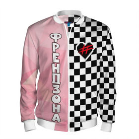 Мужской бомбер 3D с принтом Френдзона в Ухте, 100% полиэстер | застегивается на молнию, по бокам два кармана без застежек, по низу бомбера и на воротнике - эластичная резинка | бойчик | группа | музыка | мультяшка | песни | подростки | поп панк | френдзона