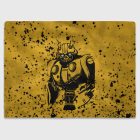 Плед 3D с принтом Bumblebee в Ухте, 100% полиэстер | закругленные углы, все края обработаны. Ткань не мнется и не растягивается | kefer | volkswagen | автобот | бамблби | трансформатор | трансформаторы | шершень | шмель