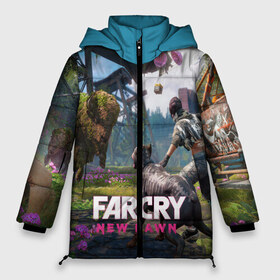 Женская зимняя куртка 3D с принтом FARCRYNEW DAWN в Ухте, верх — 100% полиэстер; подкладка — 100% полиэстер; утеплитель — 100% полиэстер | длина ниже бедра, силуэт Оверсайз. Есть воротник-стойка, отстегивающийся капюшон и ветрозащитная планка. 

Боковые карманы с листочкой на кнопках и внутренний карман на молнии | far cry | far cry 5 | far cry new dawn | far cry primal | farcry | fc 5 | fc5 | game | new dawn | primal | игры | постапокалипсис | фар край | фар край 5