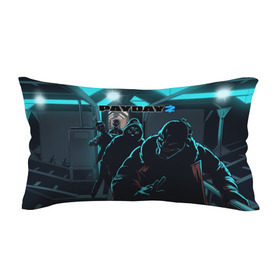 Подушка 3D антистресс с принтом Payday 2 в Ухте, наволочка — 100% полиэстер, наполнитель — вспененный полистирол | состоит из подушки и наволочки на молнии | 2 | payday | беглец | бот | ограбления | пейдей | призрак | симулятор | техник | штурмовик | шутер