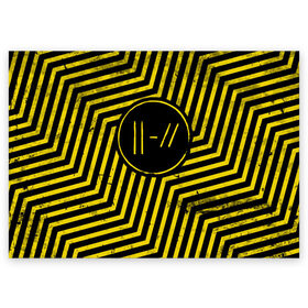 Поздравительная открытка с принтом Twenty One Pilots - Trench в Ухте, 100% бумага | плотность бумаги 280 г/м2, матовая, на обратной стороне линовка и место для марки
 | Тематика изображения на принте: band | best | blurry | face | indie | logo | music | one | pilots | pop | regional | rock | symbol | top | trench | twenty | vessel | группа | инди | лого | логотип | музыка | пилоты | поп | рок | символ | топ | тренч