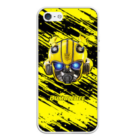 Чехол для iPhone 5/5S матовый Bumblebee: в Ухте, Силикон | Область печати: задняя сторона чехла, без боковых панелей | transformers | автоботы | бамблби | кибертрон | мегатрон | оптимус | прайм | робот | трансформеры