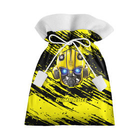 Подарочный 3D мешок с принтом Bumblebee в Ухте, 100% полиэстер | Размер: 29*39 см | Тематика изображения на принте: transformers | автоботы | бамблби | кибертрон | мегатрон | оптимус | прайм | робот | трансформеры