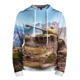 Мужская толстовка 3D Танки: в Ухте, 100% полиэстер | двухслойный капюшон со шнурком для регулировки, мягкие манжеты на рукавах и по низу толстовки, спереди карман-кенгуру с мягким внутренним слоем. | battle | game | tank | tanks | war | wearpon | wot | бой | война | вот | игра | оружие | танк | танки