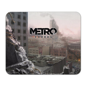 Коврик прямоугольный с принтом Metro Exodus в Ухте, натуральный каучук | размер 230 х 185 мм; запечатка лицевой стороны | 