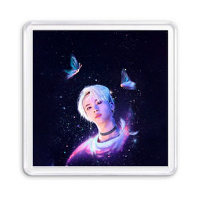 Магнит 55*55 с принтом BTS. DNA в Ухте, Пластик | Размер: 65*65 мм; Размер печати: 55*55 мм | army | bangtan | beyond | boys | bts | j hope | jimin | jin | jungkook | k pop | rm | scene | suga | the | v | армия | арэма | бтс | ви | джей хоупа | сюги | чимина | чина | чонгука