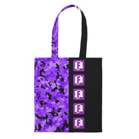 Шоппер 3D с принтом Fortnite (Камуфляж 3) в Ухте, 100% полиэстер | Плотность: 200 г/м2; Размер: 34×35 см; Высота лямок: 30 см | fortnite | game | битва | игра | камуфляж | король | фортнайн | фортнайт