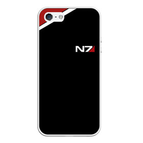 Чехол для iPhone 5/5S матовый с принтом MASS EFFECT N7 МАСС ЭФФЕКТ в Ухте, Силикон | Область печати: задняя сторона чехла, без боковых панелей | abstract | geometry | geometry stripes | metal | n7 | st | still | texture | абстракция | броня | геометрия | костюм | масс эффект | металл | н7 | сталь | стальная броня | текстура | шепард