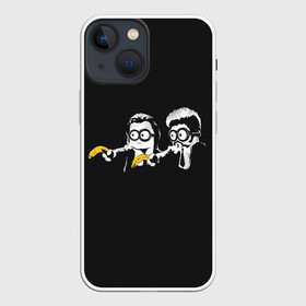 Чехол для iPhone 13 mini с принтом Криминальное Чтиво в Ухте,  |  | банан | бананы | квентин тарантино | криминал | криминальное чтиво | миньоны | тарантино | чтиво